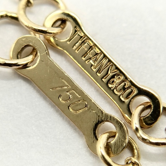 Tiffany & Co. Elsa Peretti 18k Yellow Gold Open Teardrop - Picture 9 of 9